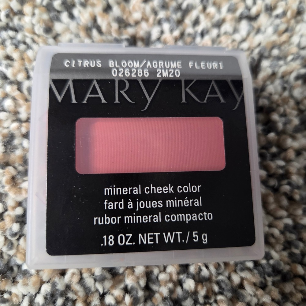 Mary Kay Mineral Cheek Color Citrus Bloom 026286 0.18oz 5g Blush Refill Pan